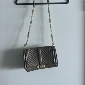 Taupe Rebecca minkoff purse
